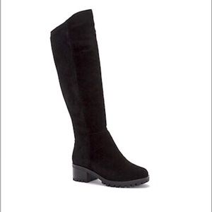 Black Suede Boots - Religious Comfort - Size 9 - Instalike Boots